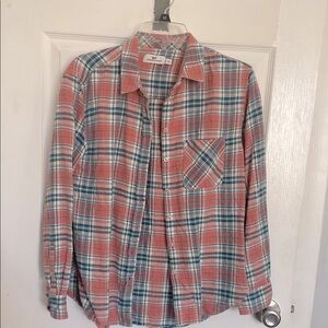 Vineyard Vines Womens Plaid Button Up Shirt, Size 6